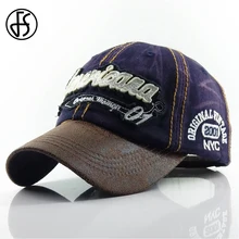 FS скатанная Кепка из хлопка фиолетовая оранжевая бейсболка Snapback s Dad Hat хип хоп мужские и женские Casquettes Homme приспосабливаемые уникальные кепки