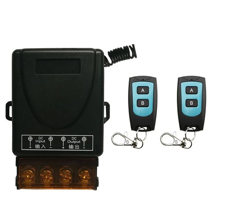 DC12V 24V 36V 48V 1CH 30A реле Радио контроллер RF беспроводное дистанционное управление