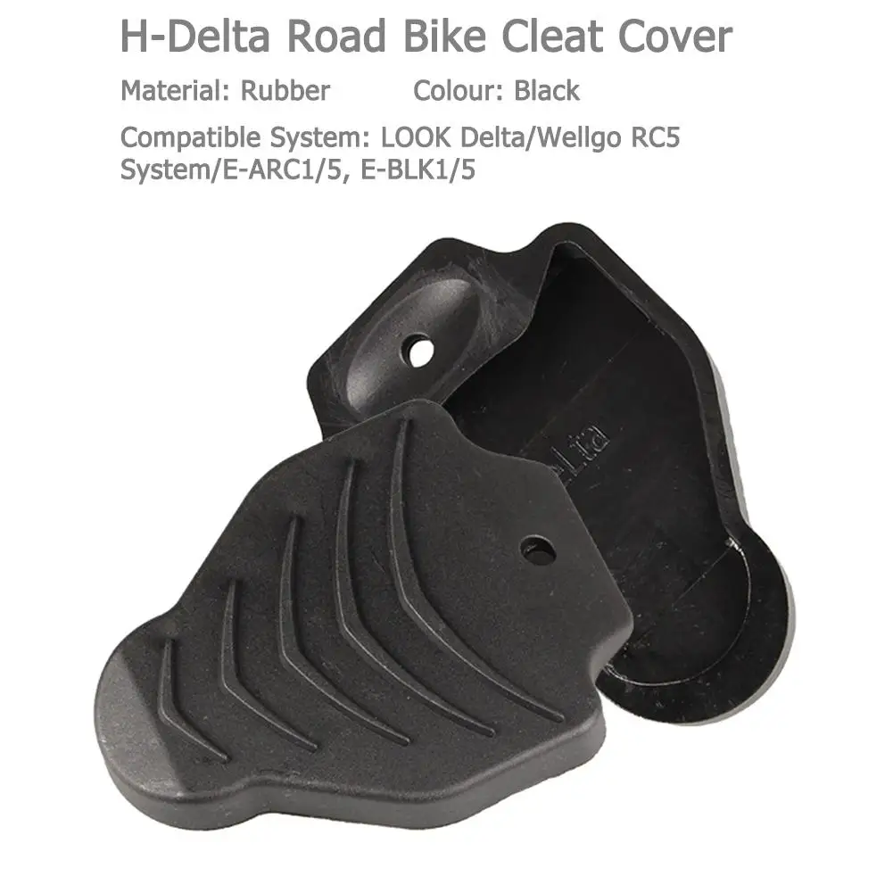1 пара резиновых клеевых чехлов для Shimano SPD SL/LOOK KEO/Wellgo RC7/LOOK Delta/Wellgo RC5 системные шипы