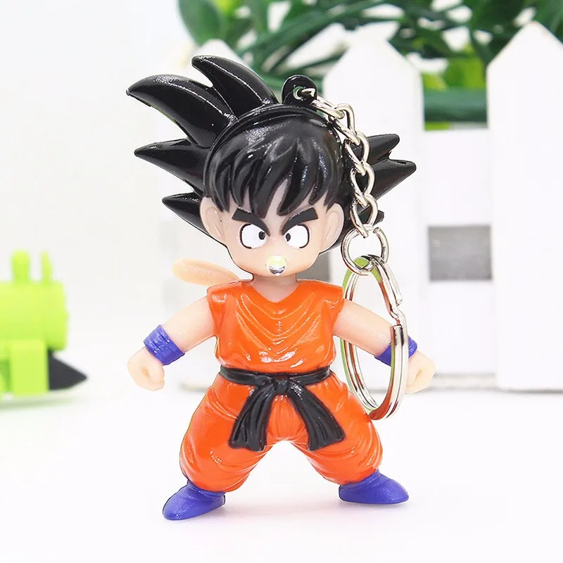 LED брелок DRAGON BALL Z Son Goku светящиеся и звуковые брелки Kakarotto подвески с подсветкой