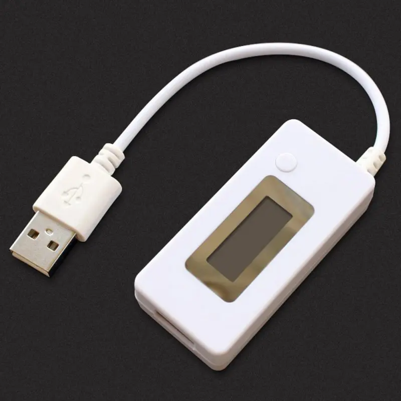 Mini Digital Display LCD USB Charger Capacity Current Voltage Tester Meter For Cell Phone Power Bank