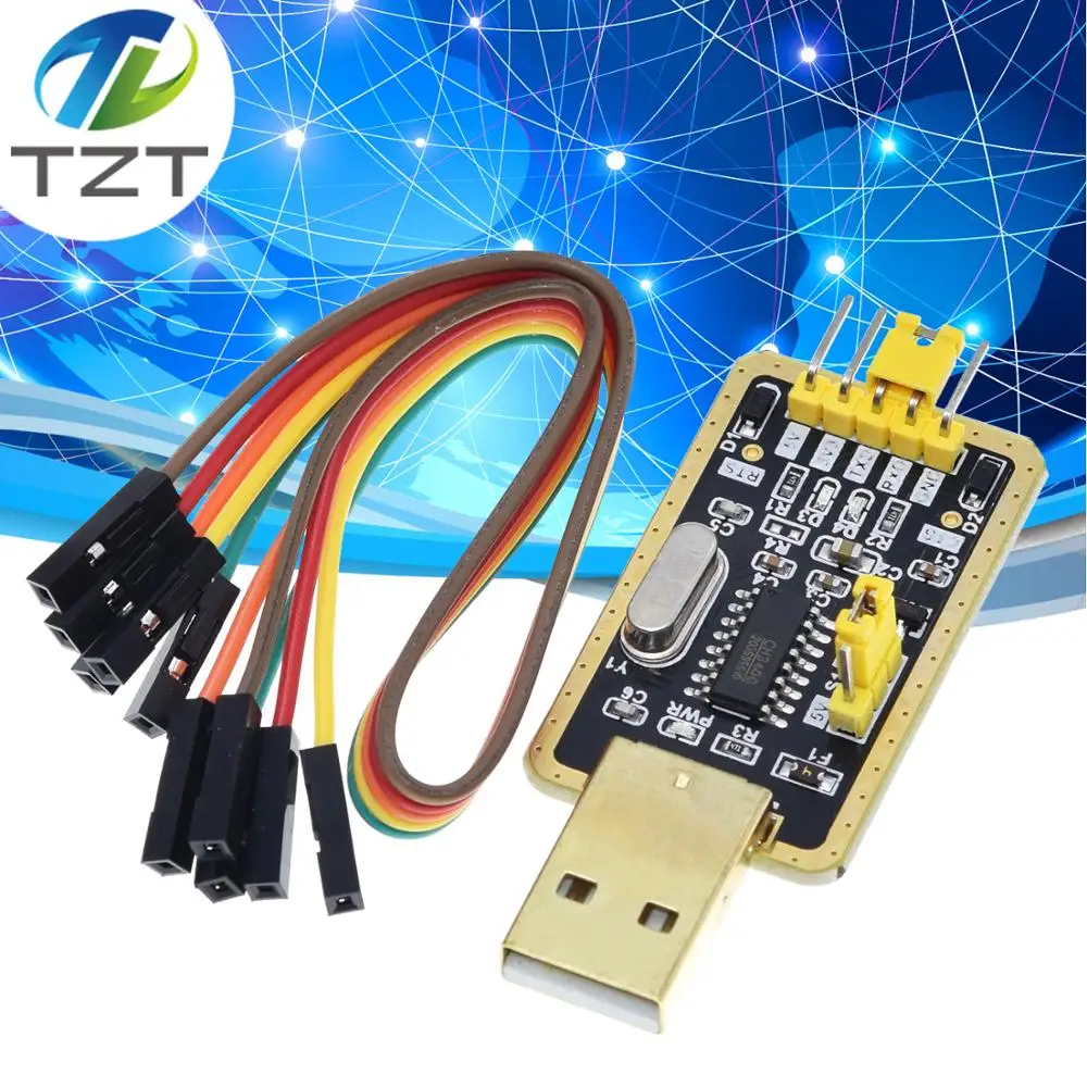 Модуль TZT CH340 вместо PL2303 CH340G RS232 в TTL модуль обновления от USB до последовательного