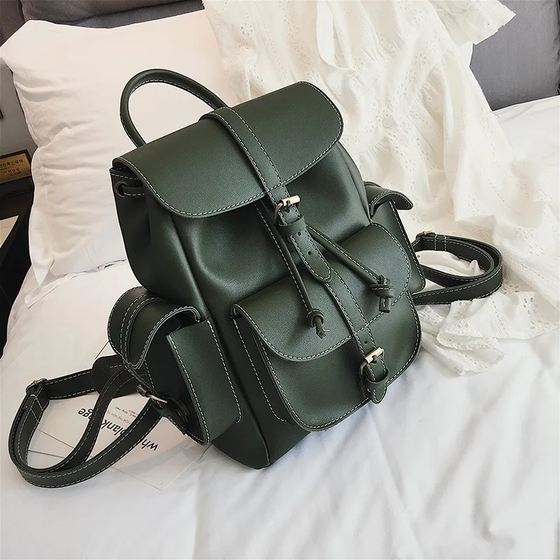 Плечи посылка рюкзак - Цвет: green