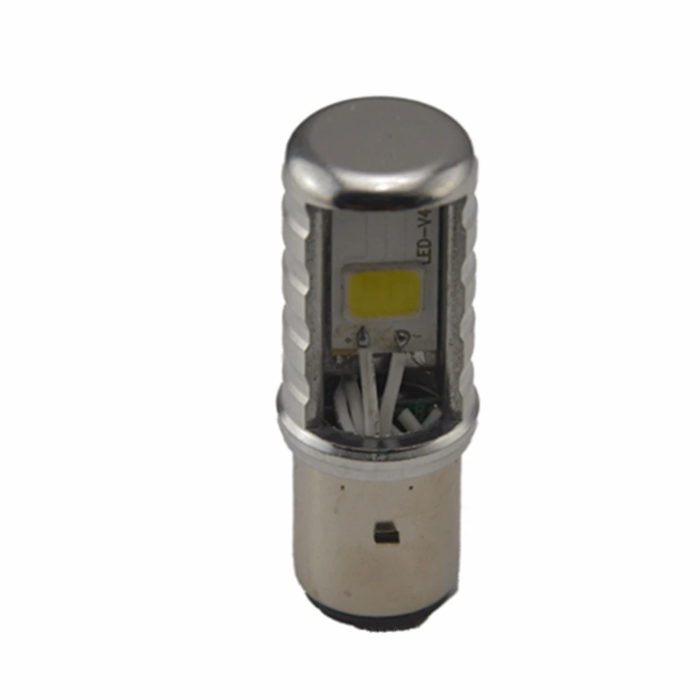 Светодиодный светильник для головы мотоцикла 9 Вт * 2 Hi/Lo Beam12V BA20D светодиодный