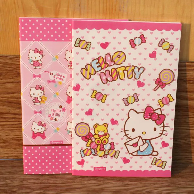

1 Pcs hot Monthly Planner Cartoon Hello Kitty Weekly Planner Accessories Notebook Kids Gift notebook stationery