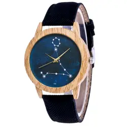 Женская мода повседневное кожаный ремешок аналоговые кварцевые Круглый Часы свежий 2019 новый стиль женские наручные часы
