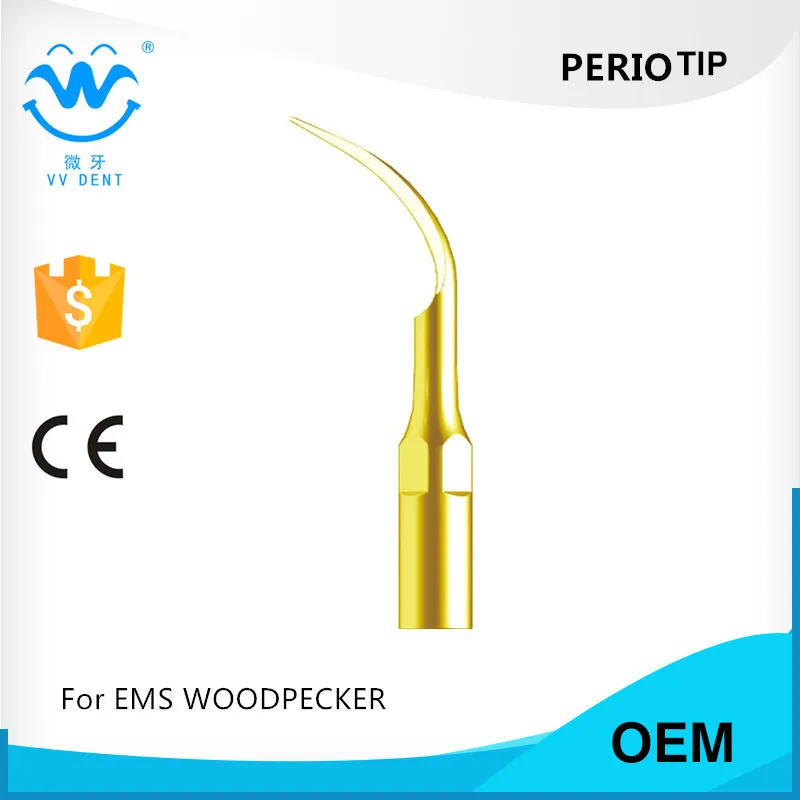 

P1T,EMS WOODPECKER SCALER TIPS FOR PERIO, PERIODONTIC,COMPATIBLE WITH EMS, WOODPECKER UDS J, UDS K, UDS M, UDS E, N1,N2,N3