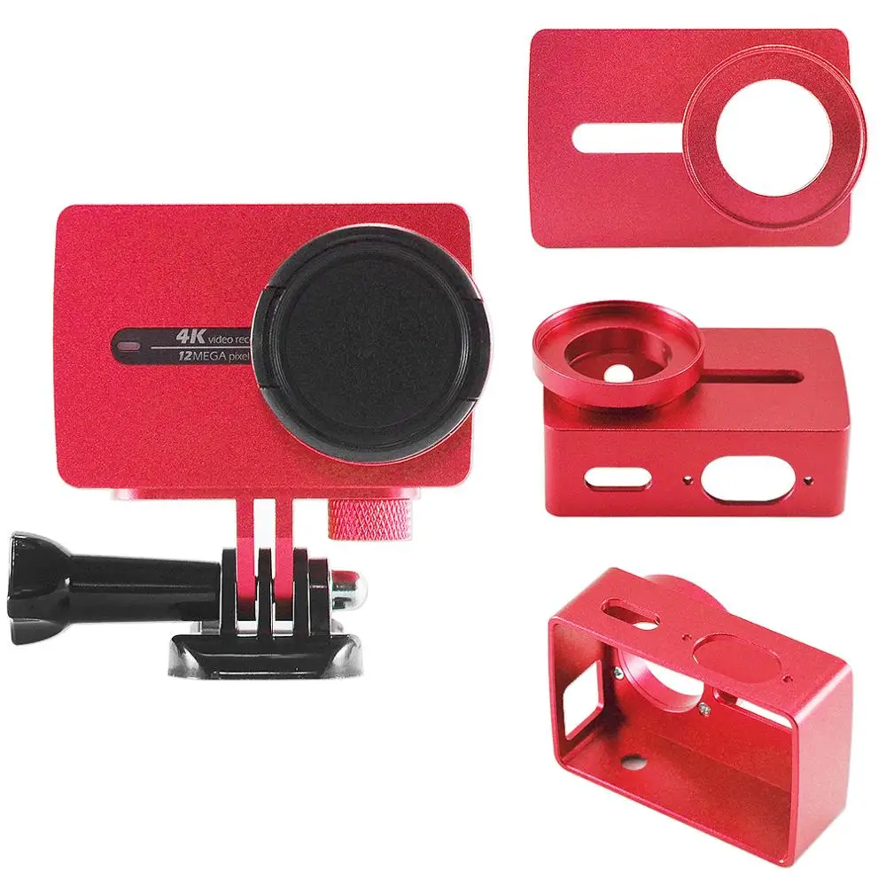 Aluminium Alloy Protective Housing Case Shell for Xiaomi Yi Lite.Yi 4K Plus Yi 4K+.Yi 4k