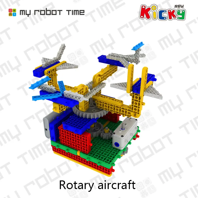 

MRT New Kicky Block Builder STEM Robotics Training Kit Programmable Robot for Kids for STEM Summer Camp Courses Traning