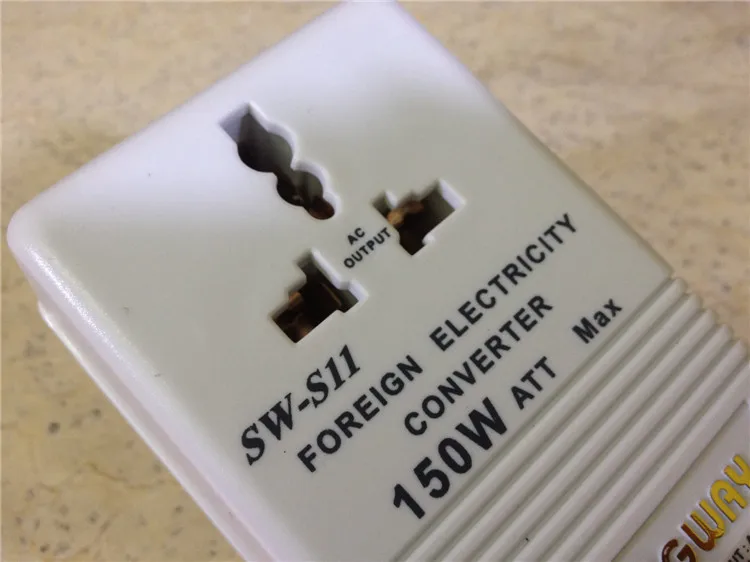 SW-S11 150 Вт AC110v toAC220V и AC110V Сменные силовые преобразователи изолирующий трансформатор адаптер