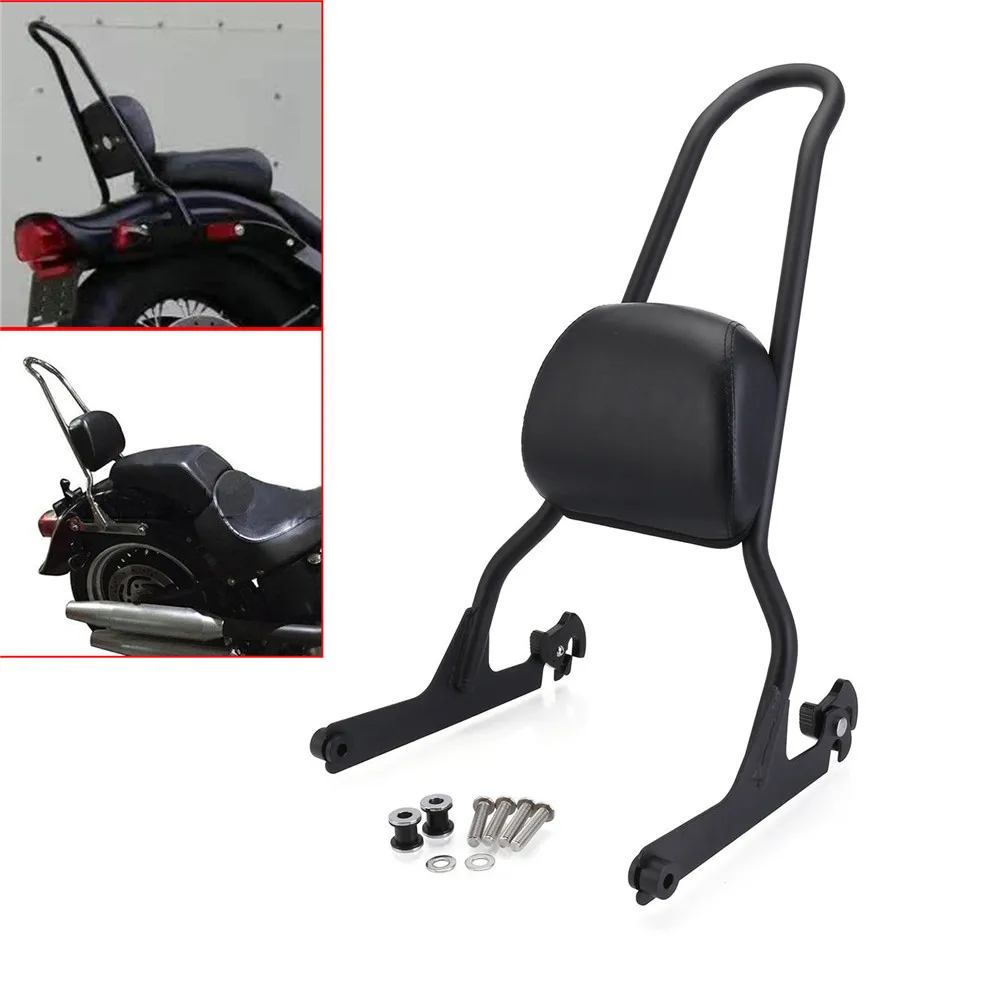 Neverland Motorcycle Detachable Backrest Sissy Bar For Harley Fatboy LO