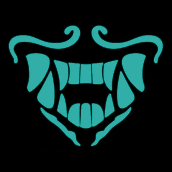 KPOP Новый Аниме League of K/DA кДа Akali убийца Косплэй S8 маска для лица ночные огни
