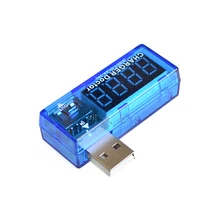 Free Shipping 1PCS USB charge current and voltage tester detector voltmeter ammeter USB device detection