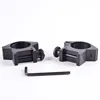 1Pair 30mm/25.4mm Rifle Scope Mount Ring Weaver 11mm / 20mm Base Rail Air  Hunting Dovetail  Caza  Accessories ► Photo 3/6