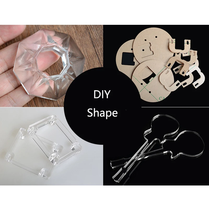 Прозрачный плексиглас прозрачный пластиковый лист акриловая доска органическое стекло полиметил метакрилат 1 мм 5 мм 10 мм толщина 100*100 мм
