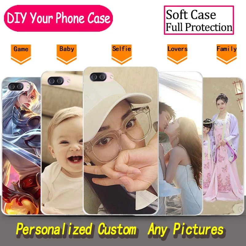 Custom DIY Photo Phone Case For ASUS ZC554K ZC550TL Soft Silicone Image Bag Pictures Unique Design Protective |