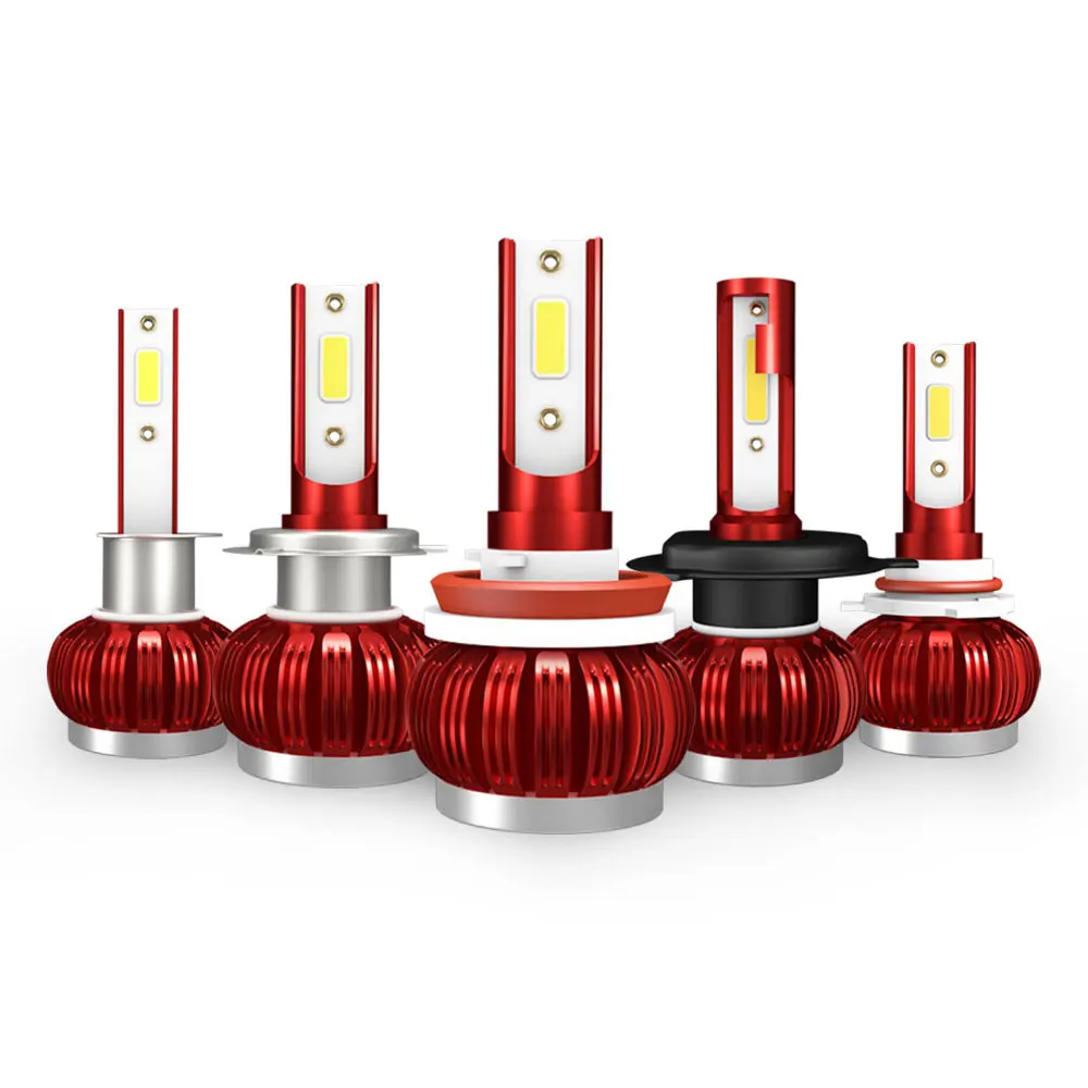 

K1 H7 H4 H11 Led Headlight Bulb 6000k H1 9005 9006 880 Led Car Light 36w 6000lm Pair Replace Auto Lamp Kits Car Accessory 12v