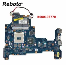 Para toshiba l670 l675 computador portátil placa-mãe k000103770 nalaa LA-6041P ddr3 mainboard 100% testado navio rápido