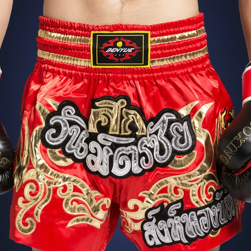 Цветные шорты для кикбоксинга ММА Rashguard бриллиантовые спортивные тайского