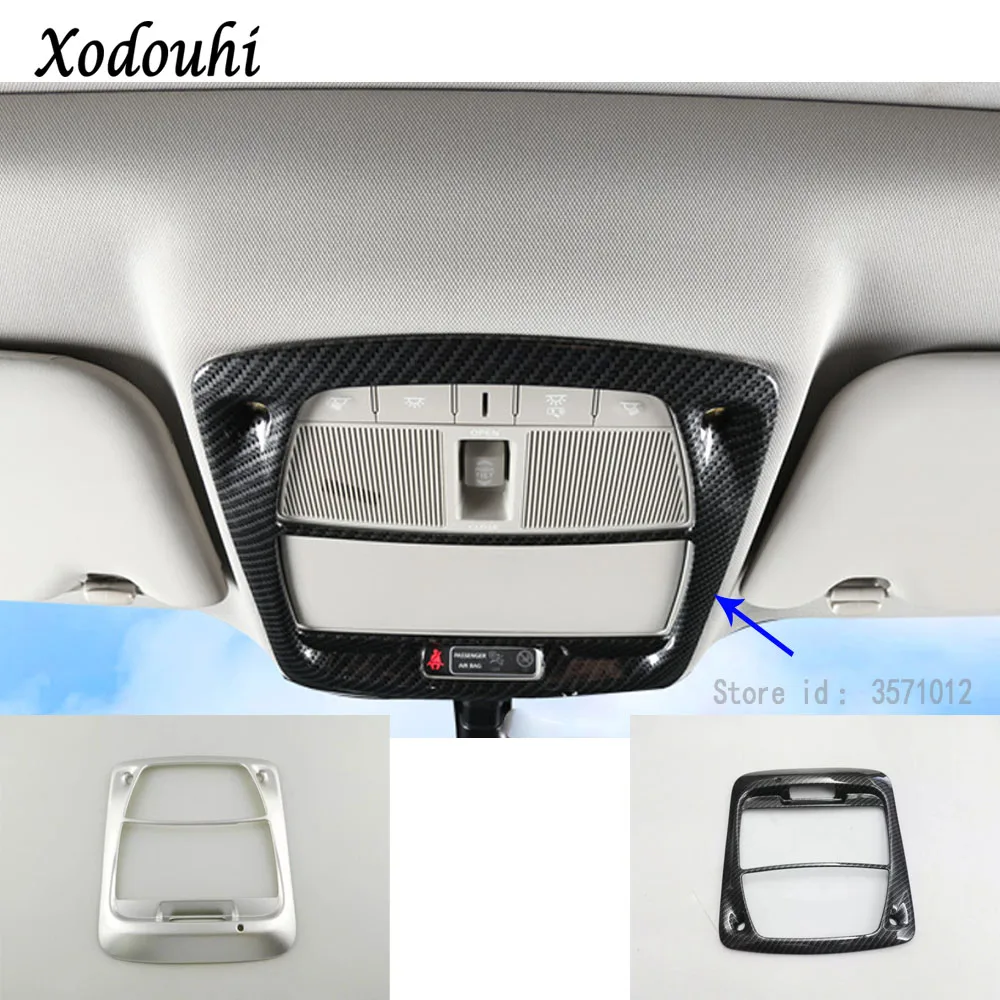 Хромированная передняя головка для Renault Kadjar 2016 2017 2018 2019 ABS переключатель чтения