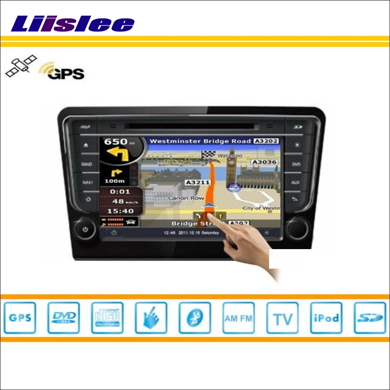Liislee For Skoda Rapid 20132014 Car DVD Player GPS Nav Navi Map
