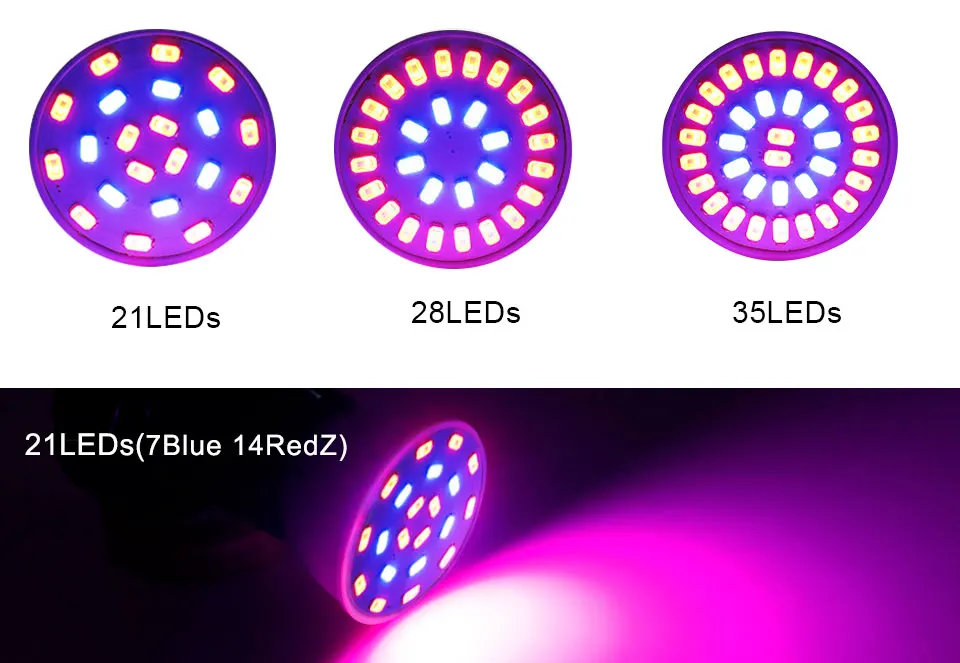 4pcs E27 LED Grow Light Full Spectrum Led Plant Lamp 220V Red Blue Phyto Lamp For Plants Indoor Greenhouse Hydroponics Grow Box (12)