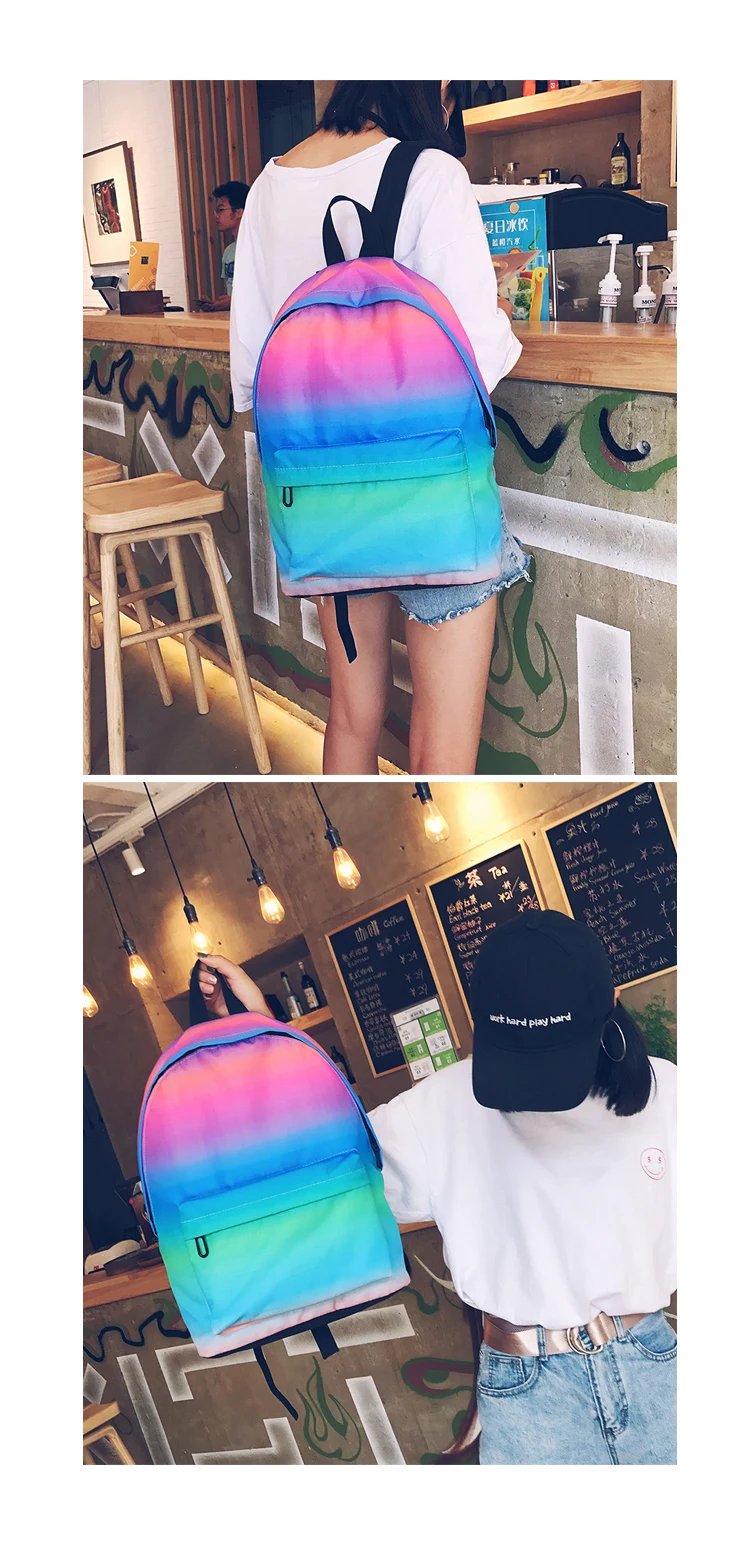 Menghuo Newest Women Backpacks 3D Printing Backpack Female Trendy Designer School Bags Teenagers Girls Men Travel Bag Mochilas (11)