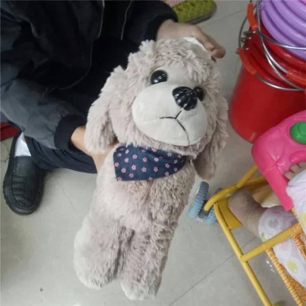 Cute Dog plush toys Poodle Bichon Frise puppy stuffed warm animal toys - Buyer's Show 10