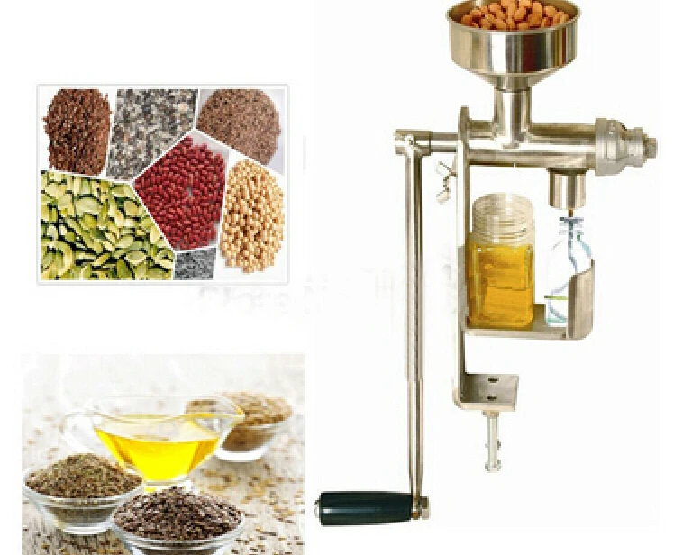 mini oil press / home oil press machine /olive oil press for salein