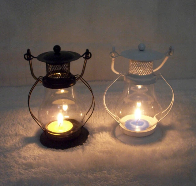 JardÃn europea cristal vela linterna de hierro lámpara de queroseno linterna decoración del equipamiento casero creativo.jpg 640x640.jpg Jardín creativo Decoración