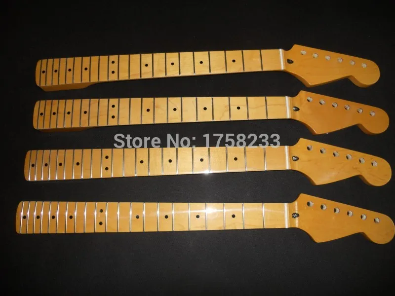 

2019 Top quality Unfinished electric guitar neck cross screw adjust the clavichord decoration+rosewood fingerboard 21 fret neck