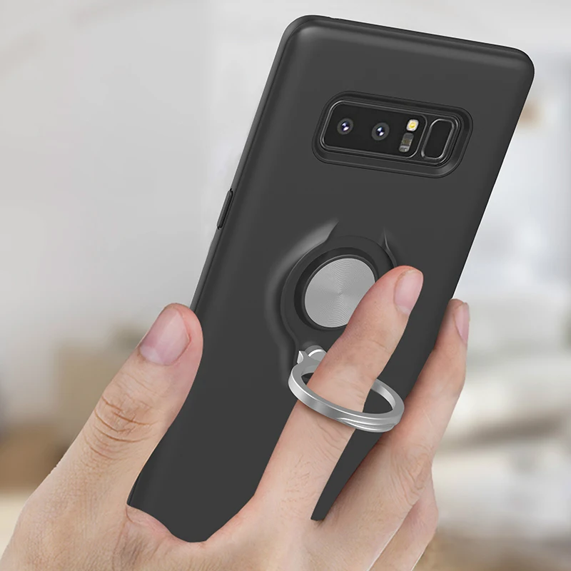 

Ring Stand Holder Case For Samsung Galaxy S7 Edge S8 S9 Plus Note 8 9 A8 Plus 2018 J2 Pro J3 J5 J7 2018 2017 Magnet Soft Cover