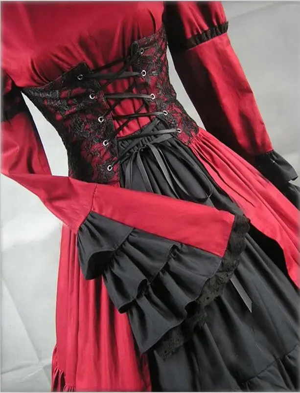 M-3234 S/M/L/XL/XXL rosa pink Gothic Classic Lolita Kleid dress Cosplay costume 