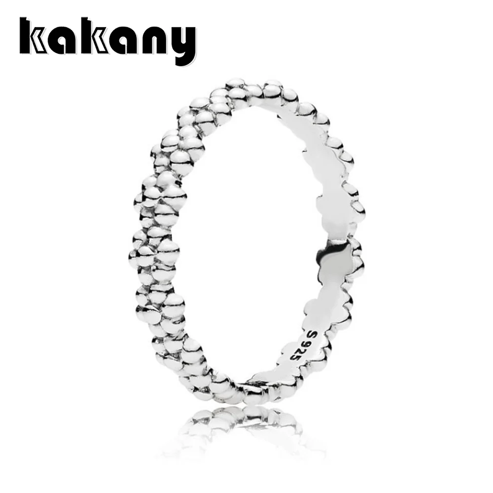 KAKANY стерлингового серебра 925 Женские Классические кольцо с маргариткой подходит для пары подарки оригинальный Высокое качество 1:1 модные