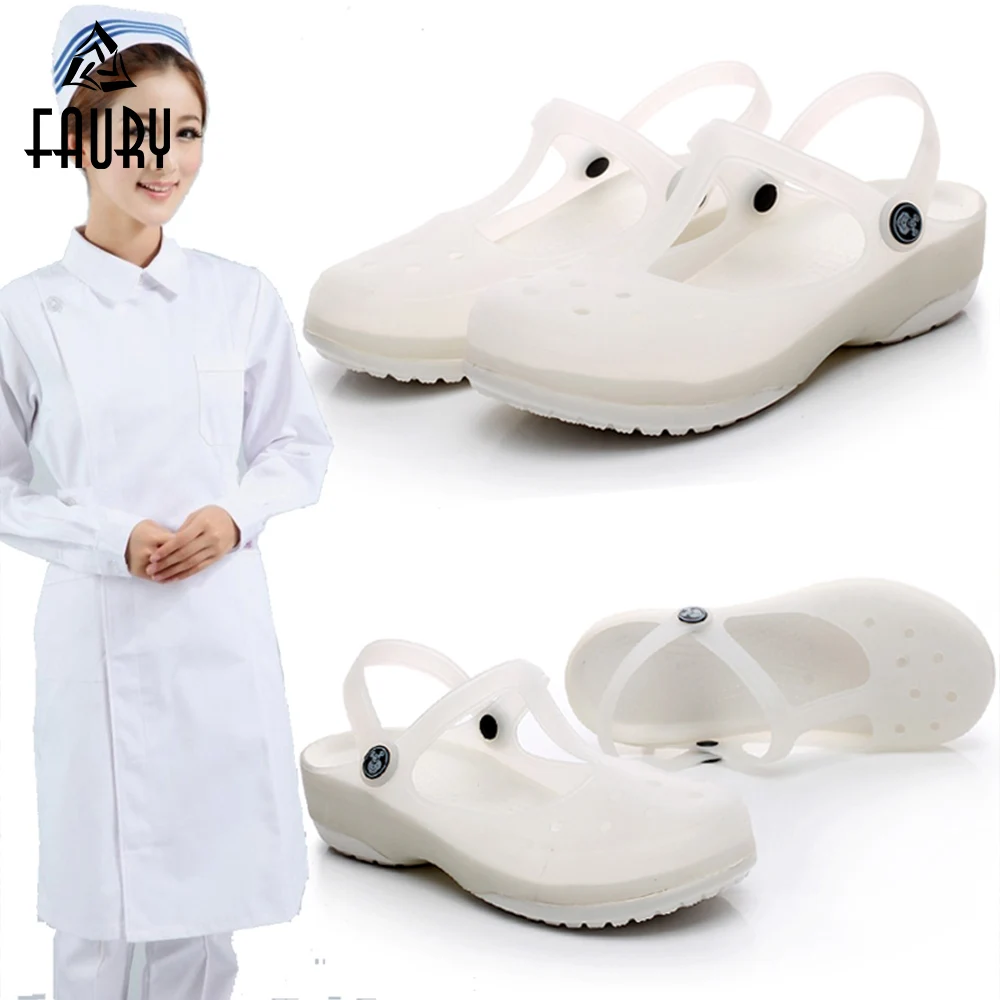 Nurse Hole Shoes Medical Shoes Summer Women Female Hospital Comfortable