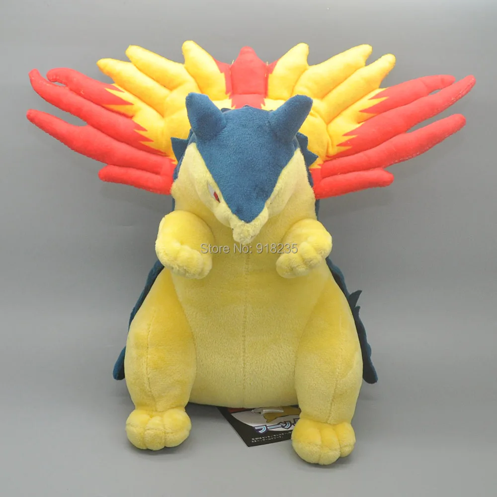 

5/Lot Typhlosion 25CM Plush Doll Soft Animal Dolls For Children Stuffed Toys