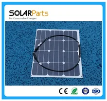 High efficiency 2pcs 50W flexible solar panel with sunpower solar module cell worked as battery power bank