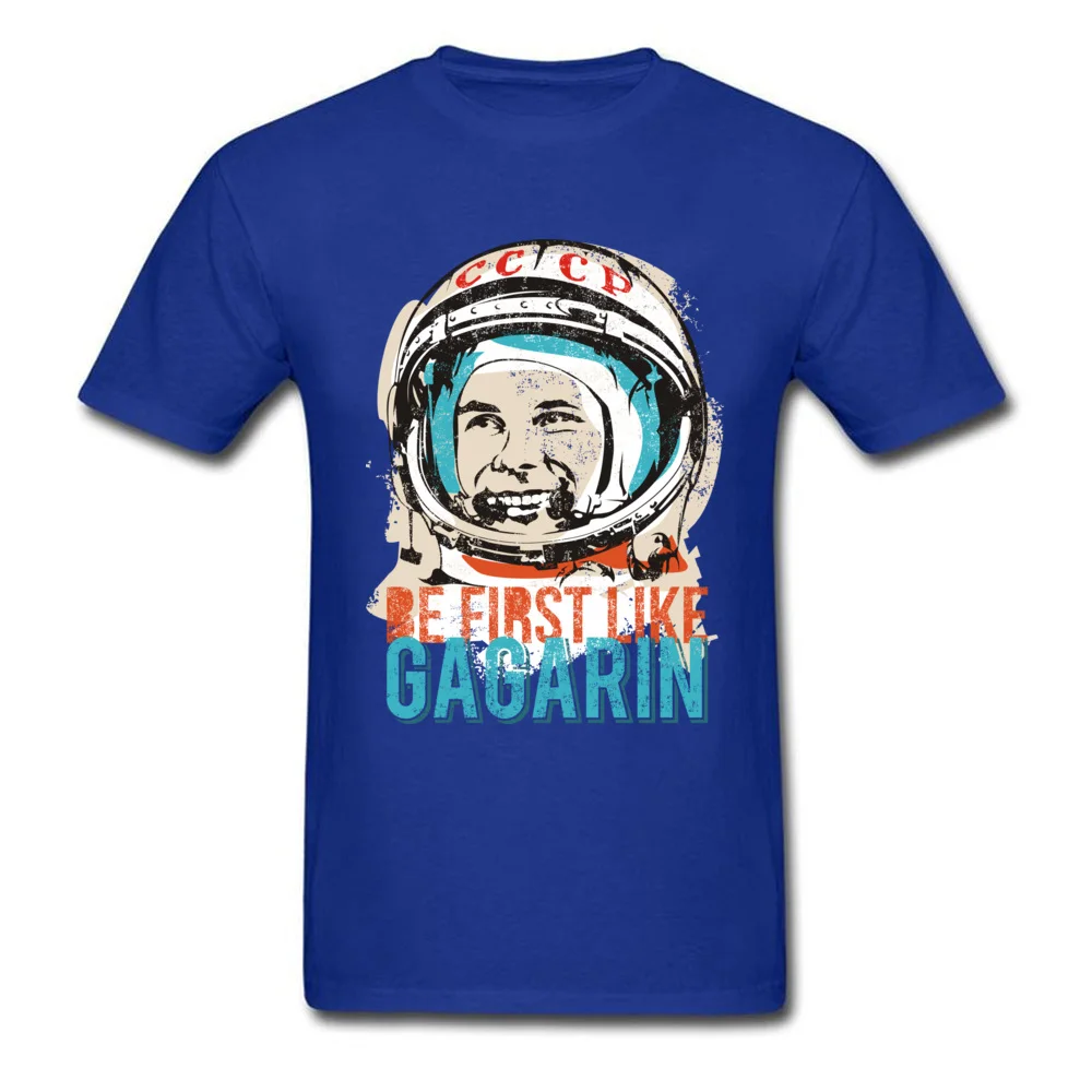 Russian Spaceman Astronaut CCCP Gagarin_blue