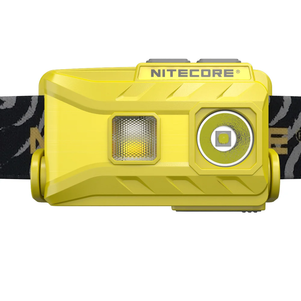 Nitecore NU25 3LED перезаряжаемый налобный фонарь 360лм тройной выход легкий фонарь для наружного бега и велоспорта - Испускаемый цвет: Yellow