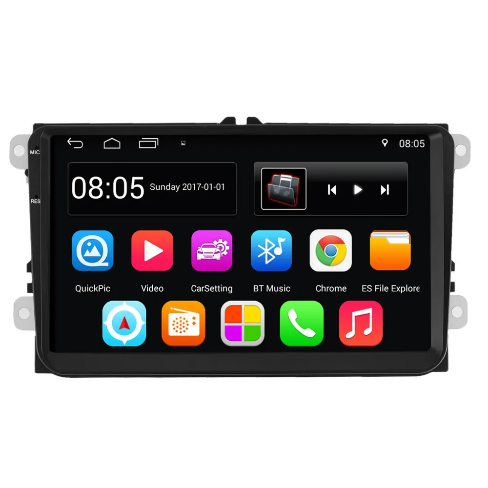 

Android 7.1 System Full HD 1080P MP5 Player with GPS Navigaton Wifi Bluetooth USB 2 Din 9 inch Multimedia Player