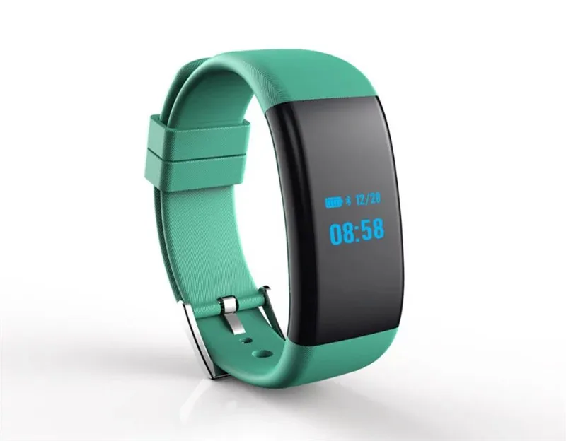 Green DF30 Smart band Bluetooth 4,0 сердце монитор умный Браслет крови Давление/Монитор кислорода браслет IP68 Водонепроницаемый часы - Цвет: Green