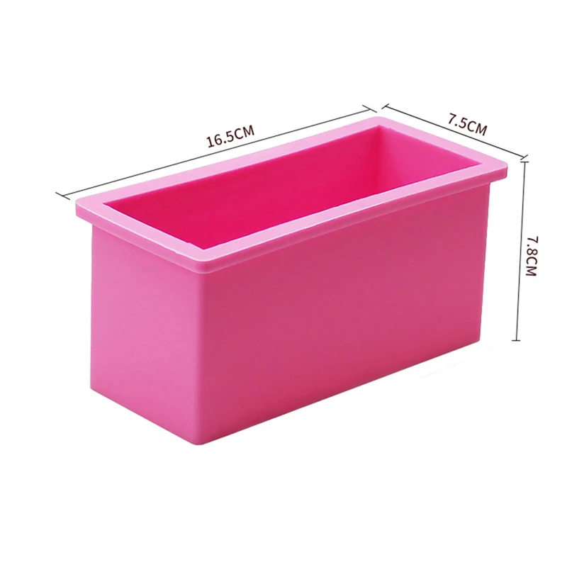 Rectangle Shaped Silicone Forms For Baking DIY Cakes Bakeware Mold Bread Toast Bakery Tools Cake Pan 16.5*7.5*7.8cm