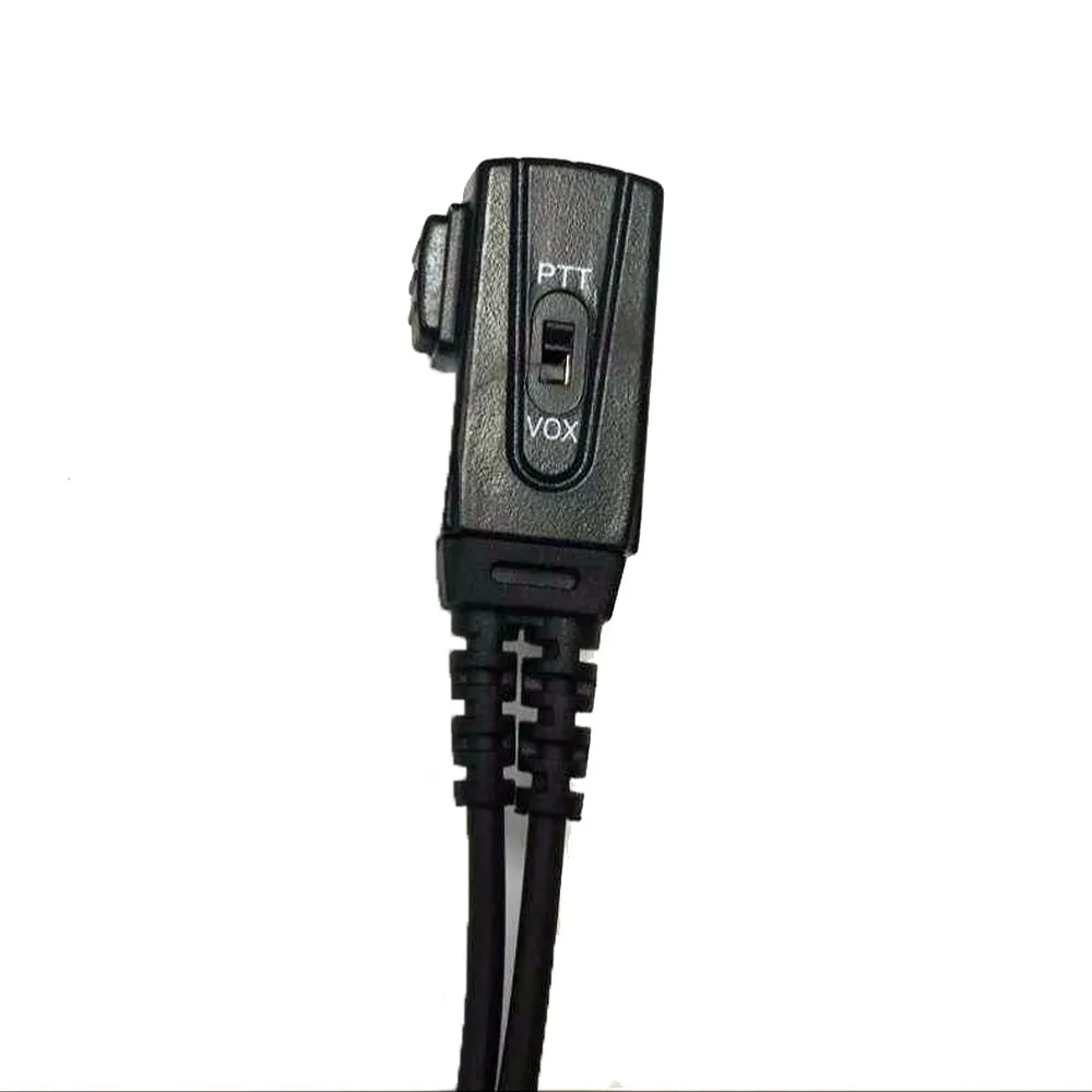 2 Булавки VOX гарнитуры Динамик Наушники для Kenwood Baofeng UV-5R Retevis H777 RT3 TYT WOUXUN KG-UV8D Puxing двухстороннее Радио