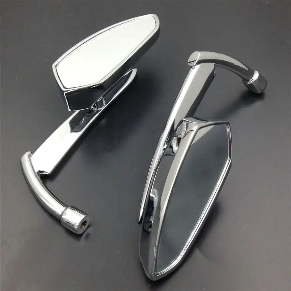 For Motorcycle Suzuki Intruder Volusia Boulevard CHROME Spear Blade rearview mirrors