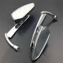 For Motorcycle Suzuki Intruder Volusia Boulevard CHROME Spear Blade rearview mirrors