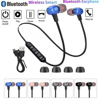 

6D Surround Sound Quality Bluetooth Earphone Sport Wireless Headphone Bluetooth Headset Handsfree Earbuds with Micfor Smartphone