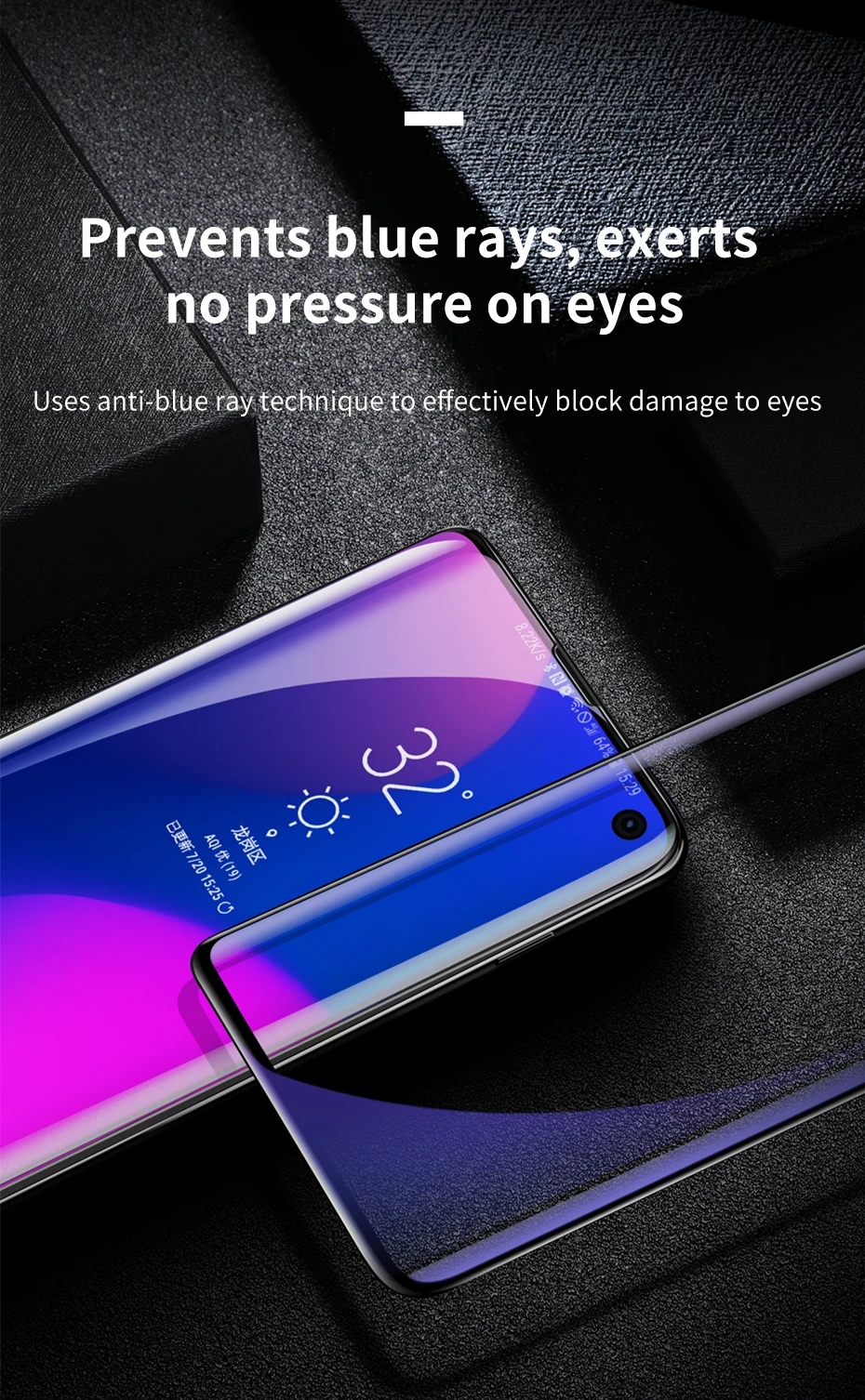 Baseus 2 шт Для samsung Galaxy S10 0,15 мм Защитная пленка для samsung S10 S10+ Защитная тонкая мягкая пленка с полным покрытием