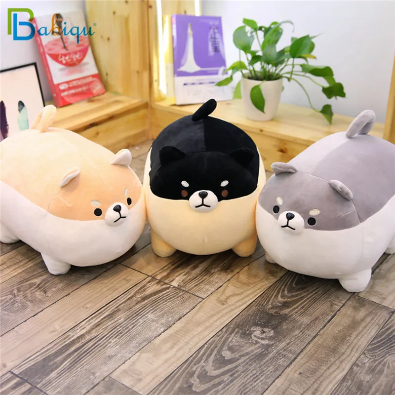 Pаспродажа Babiqu 1 шт. 40 50 см жира Косплей Shiba «Лисья Секретная служба» (Inu собака плюшевые игрушки в виде милых животных корги чаши собака мягкий диван Под...