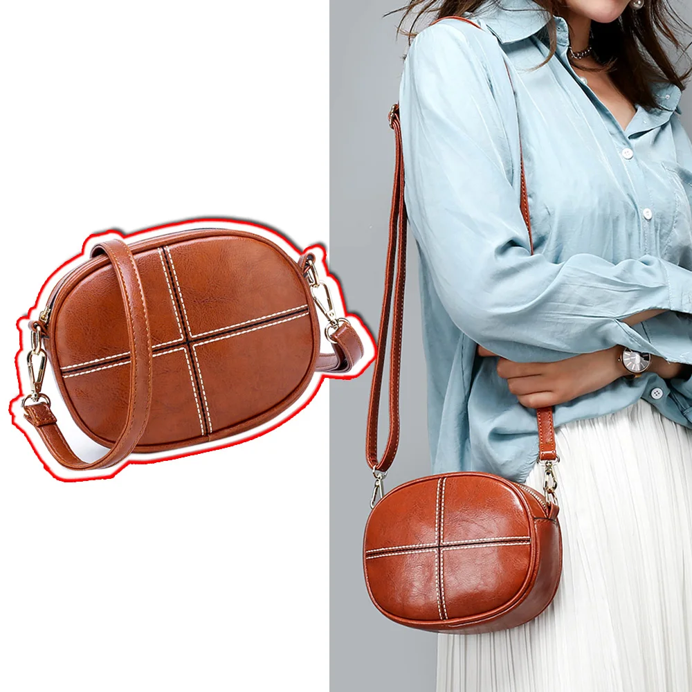 

Small Women's Bag PU Leather Messenger Bags for Girls Female Crossbody Bags Flap Packet for Lady Casual Shoulder Bags
