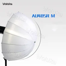 105 см 41 дюймов зонт из мягкого материала для студийной съемки, с удлиненным носком параболическая фотографии прозрачный 16-полюс волокна бен белый зонтик CD50 T06